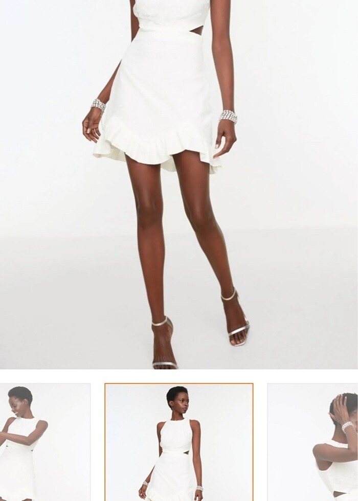 Beyaz elbise - Görsel 2