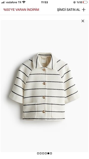 H&M ceket