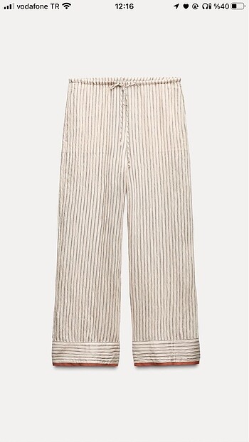 s Beden Zara pijama pantolon