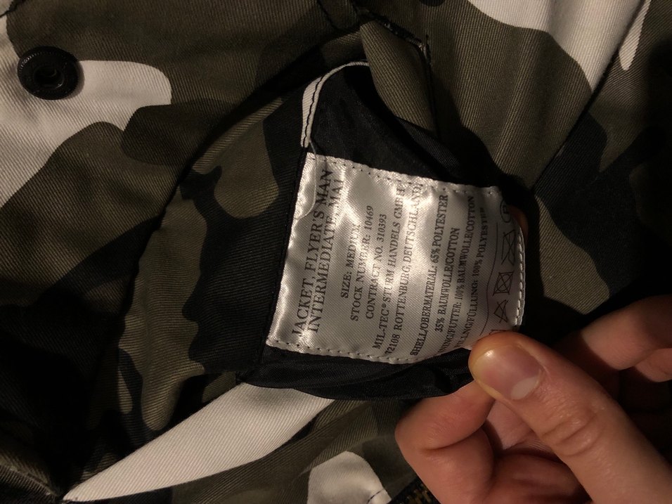  vintage ma1 bomber  - Görsel 3