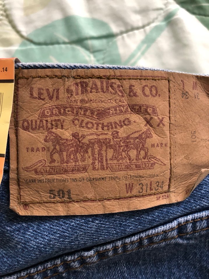 90's levis deadstock — görsel 3/14