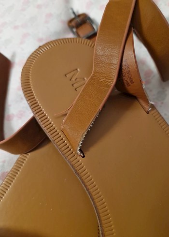 Nakışlı Örme Detaylı Sandalet Mango - Görsel 3