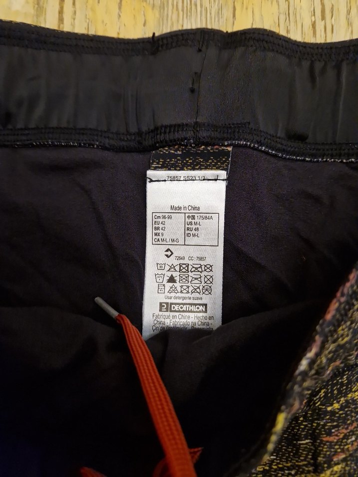 Beli Kemerli Çok Renkli Erkek deniz şort - Görsel 3