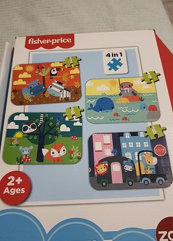 fisher price baby puzzle 20 parça