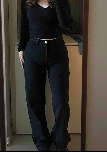 Wide leg jean