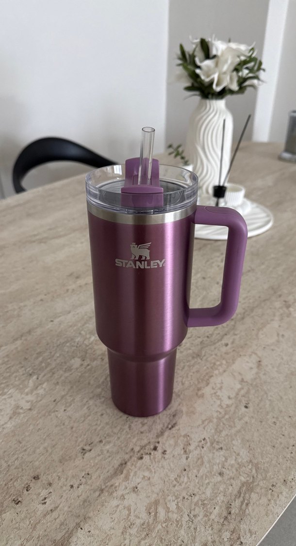 Mor Stanley Termos Bardak - Görsel 2