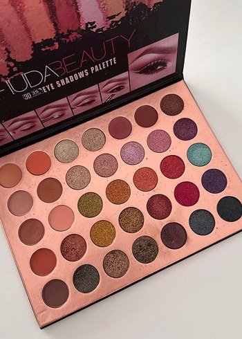 Huda Beauty Göz Farı Paleti - Canlı Pembe Tonlar - Görsel 2