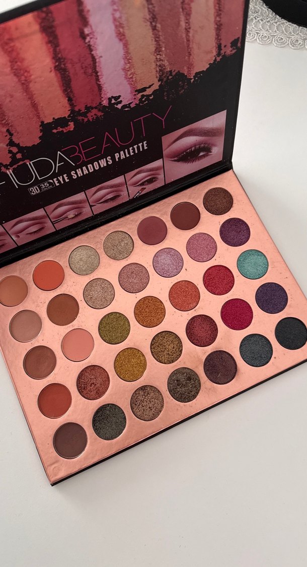 Huda Beauty Göz Farı Paleti - Canlı Pembe Tonlar - Görsel 2