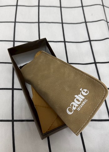 Kahverengi Transparan Kadın Gözlüğü - Görsel 2