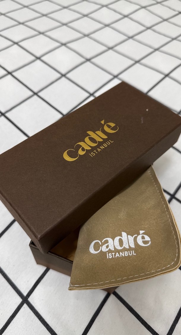 Kahverengi Transparan Kadın Gözlüğü - Görsel 3