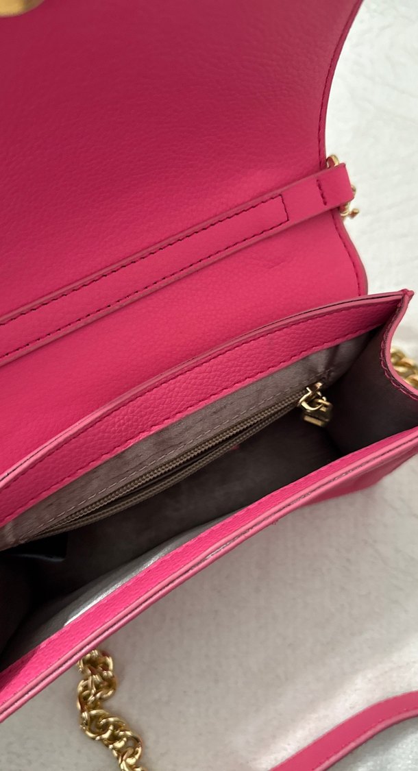 Versace Jeans Couture Pembe Kadın Deri Çanta - Görsel 2