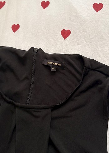 Siyah, Uzun, Salaş, Askılı Kadın Tulum - Görsel 2