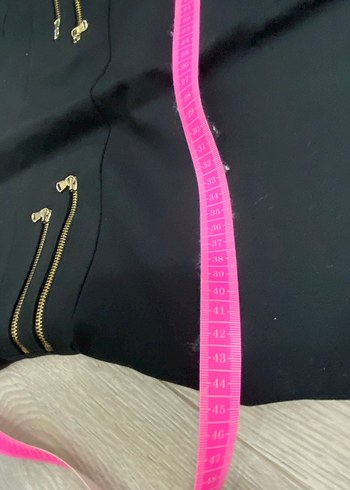 Siyah Midi Kadın Ofis Elbisesi - Görsel 6