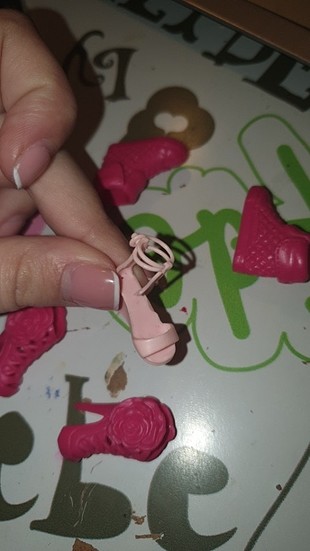 Beden Renk orj barbie ayakkabısı