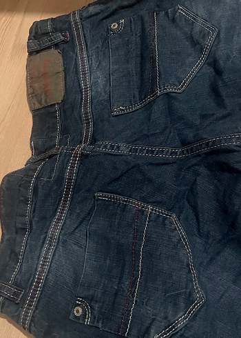 s Beden lacivert Renk Lacivert Bol Kesim Midi Kadın Kot Pantolon DÜŞÜK BEL