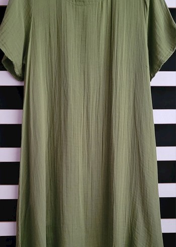 Müslin kumaş elbise 44 beden - Görsel 2