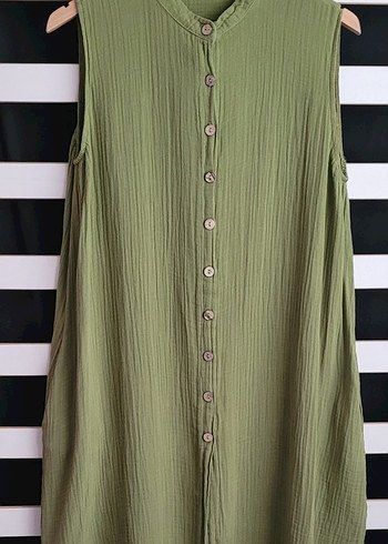 Müslin elbise 42 beden - Görsel 2