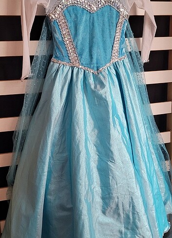 Elsa elbise 8 yaş 