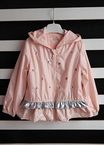 Kız bebek kapüşonlu yağmurluk 1 yaş  - Görsel 5