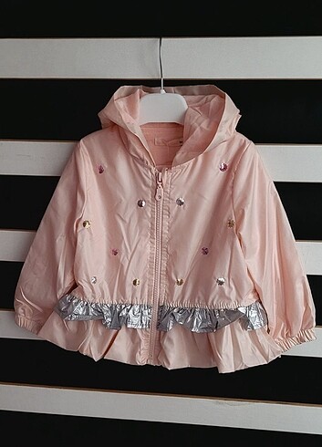 Kız bebek kapüşonlu yağmurluk 1 yaş  - Görsel 8
