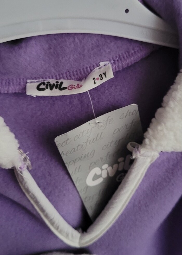 Kız çocuk panço 2-3 yaş - Görsel 4