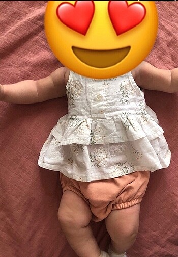 3 Ay Beden çeşitli Renk 3-6 ay bebek alt üst takım