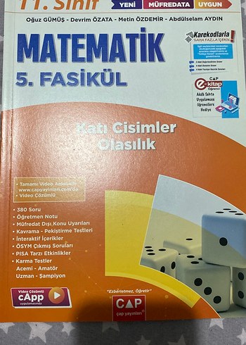 Matematik 5. Fasikül - Katı Cisimler Olasılık