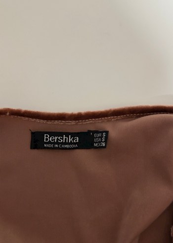 s Beden Kadife askılı üst