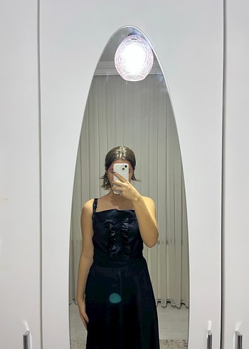 Düğmeli Beyaz Kadın Midi Blazer - Görsel 4