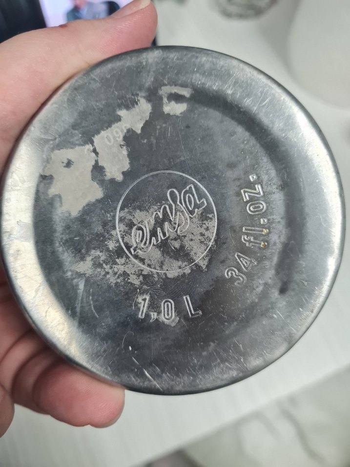 Gri Çelik Termos Şişe - Görsel 4