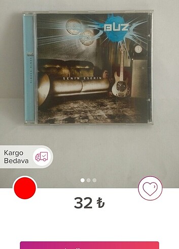 1 adet kaset ve 2 cd rezerve. 2 Ağustos Salı günü için rezerve 