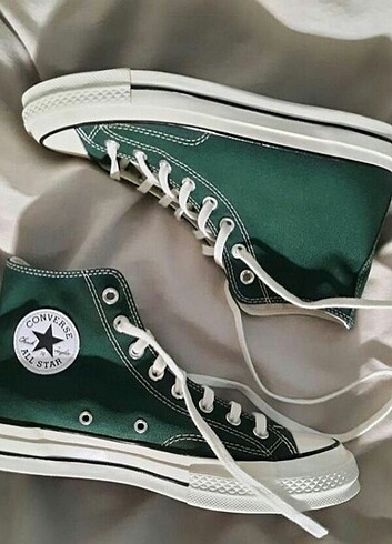 36 Beden yeşil Renk All Star Converse