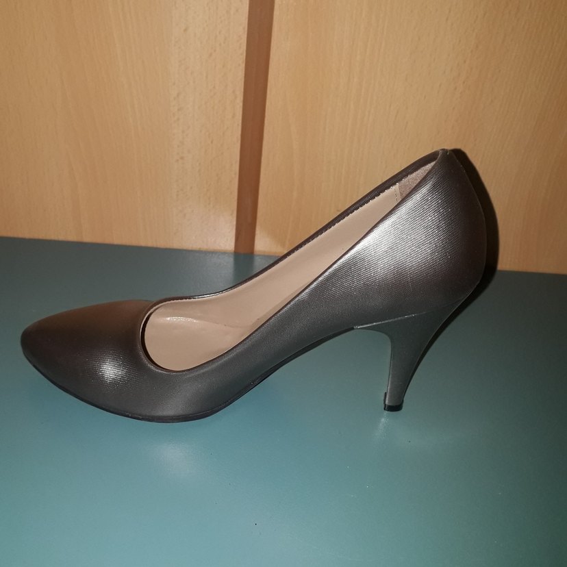 Kahverengi Tokalı Kadın Stiletto - Görsel 3