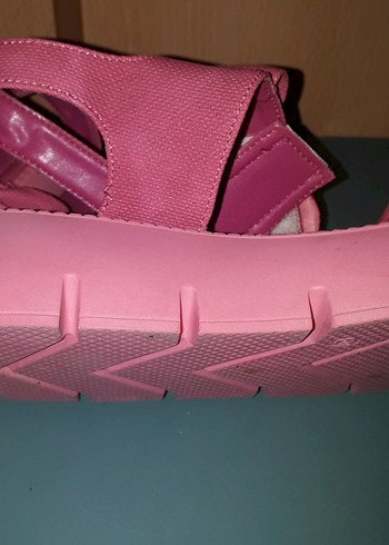 Pembe Dolgu Topuklu Kadın Sandalet - Görsel 2