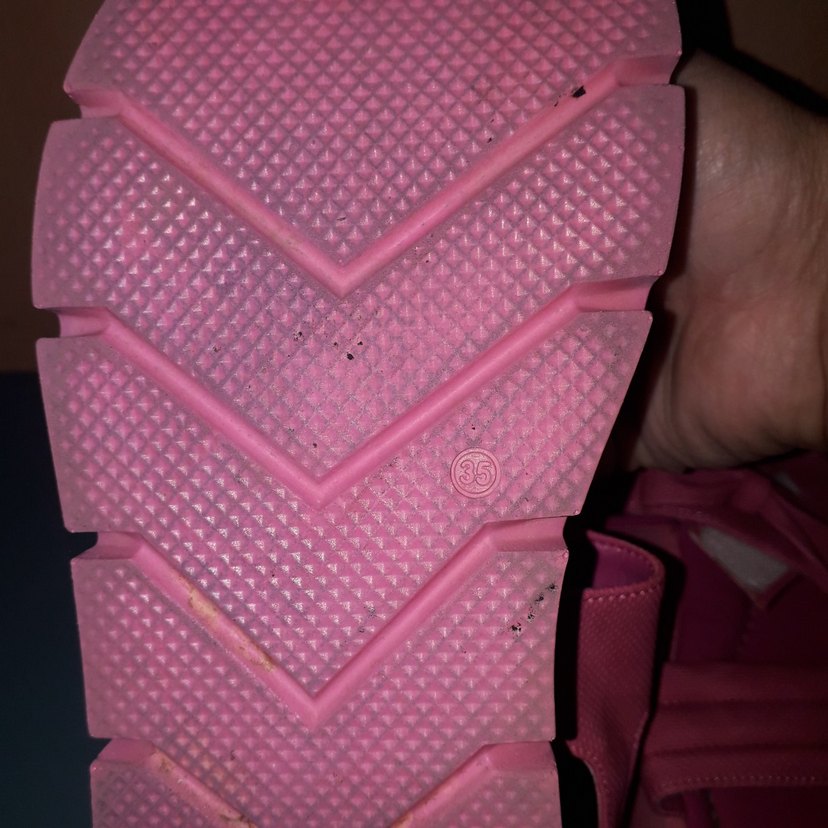 Pembe Dolgu Topuklu Kadın Sandalet - Görsel 3