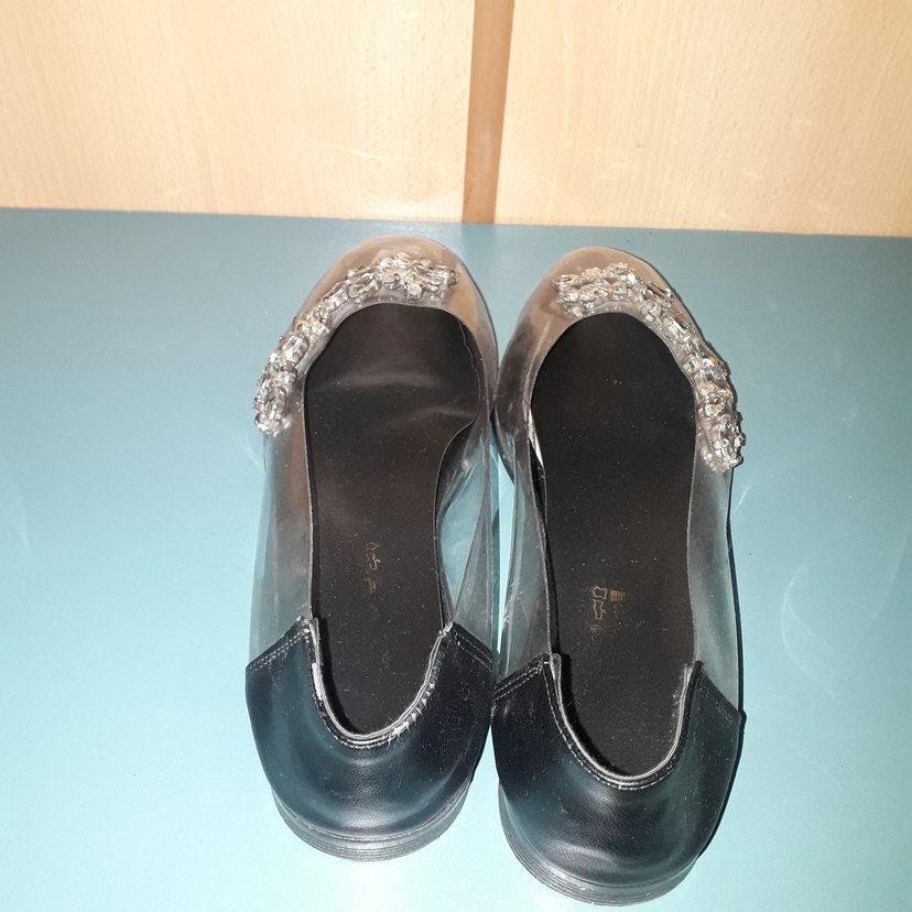 Siyah  Payetli Kadın Abiye Ayakkabı Babet 2 çift var ilanda - Görsel 3
