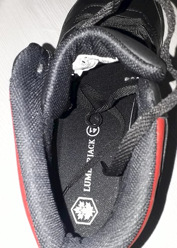 Kırmızı Siyah Erkek Spor Ayakkabı - Görsel 3