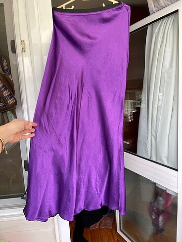 Zara saten etek