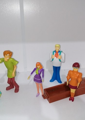Beden Renk Scooby-Doo Figür Seti, Çok Renkli