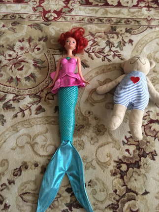 Deniz kızı barbie bebek