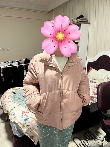 Koton Pembe Şişme Mont