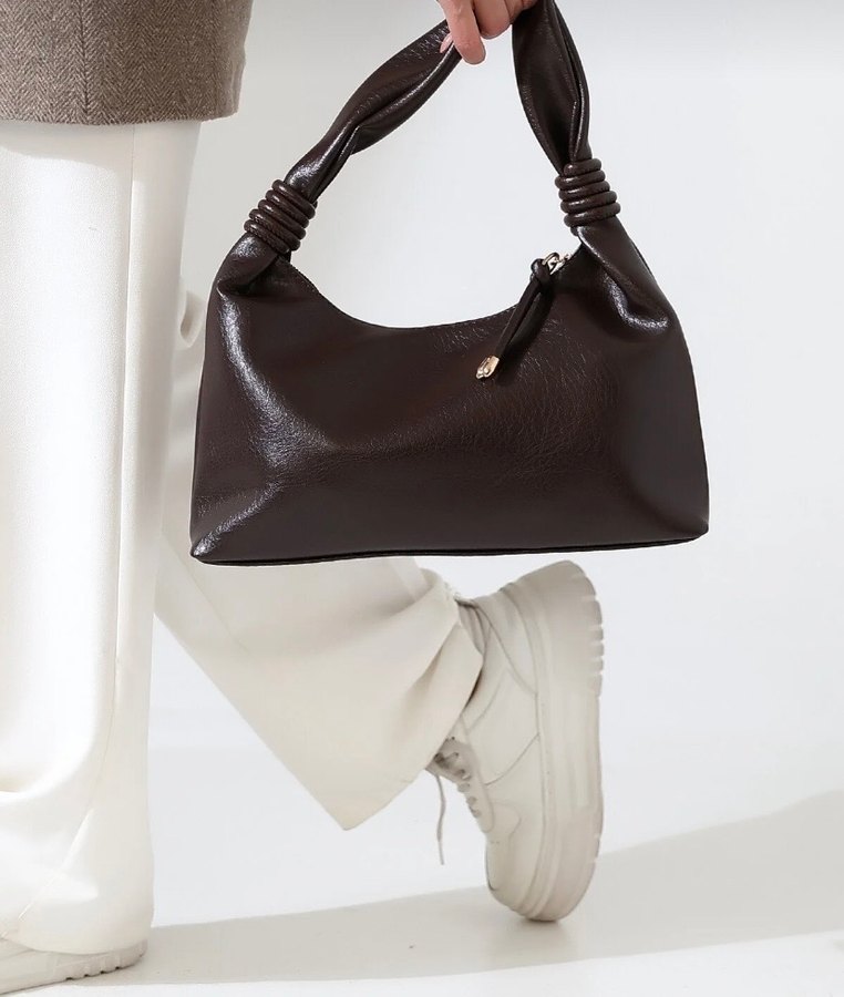 Kahverengi Deri Kadın Ofis Çantası - Görsel 2