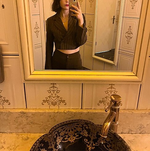 m Beden kahverengi Renk Quzu marka ceket bir kere giydim