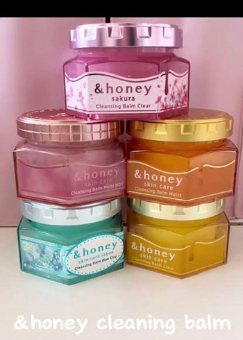 Beden ViCREA - & honey Sakura Cleansing Balm