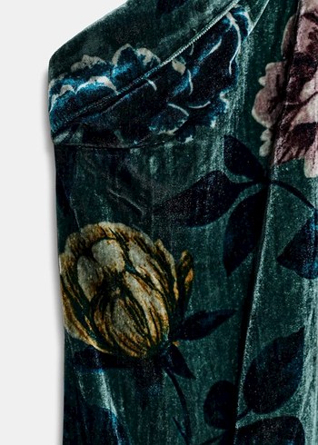 kadife boncuklu zara mini elbise - Görsel 3