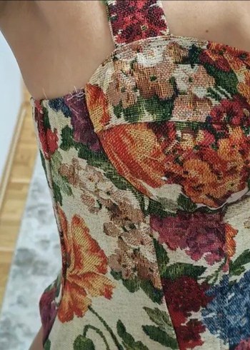 vintage stil korse bustiyer - Görsel 7