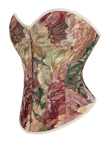 cicek desenli korse bustiyer - Görsel 3