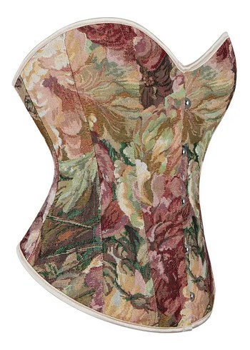 cicek desenli korse bustiyer - Görsel 2