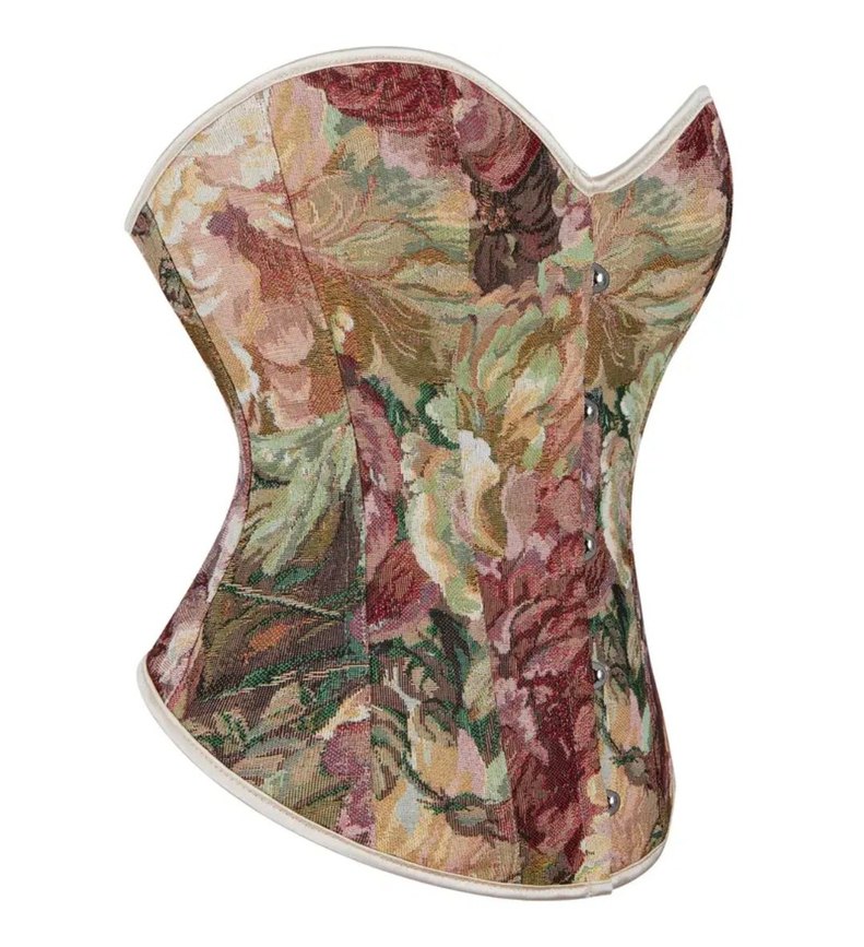 cicek desenli korse bustiyer - Görsel 2