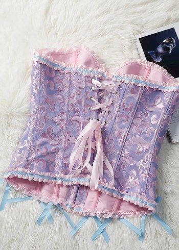 lila korse bustiyer - Görsel 2